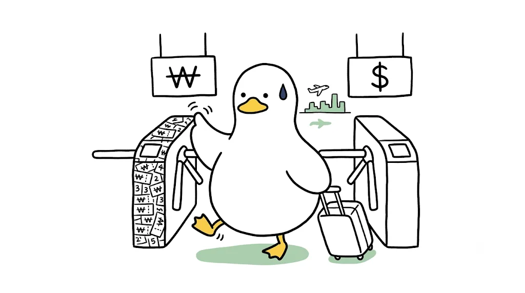 해외 카드결제 수수료, 원화결제(DCC)가 더 비싼 이유