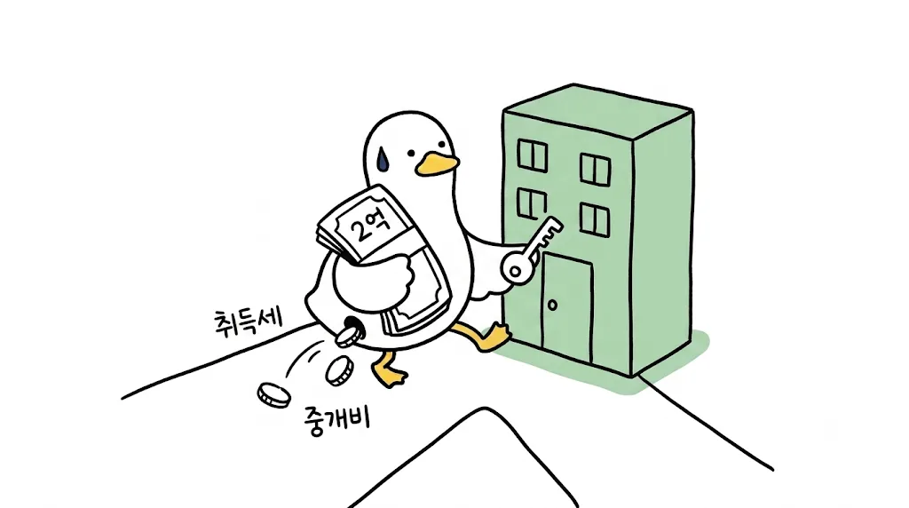 2억 있으면 서울 아파트 얼마까지, 부대비용까지 계산
